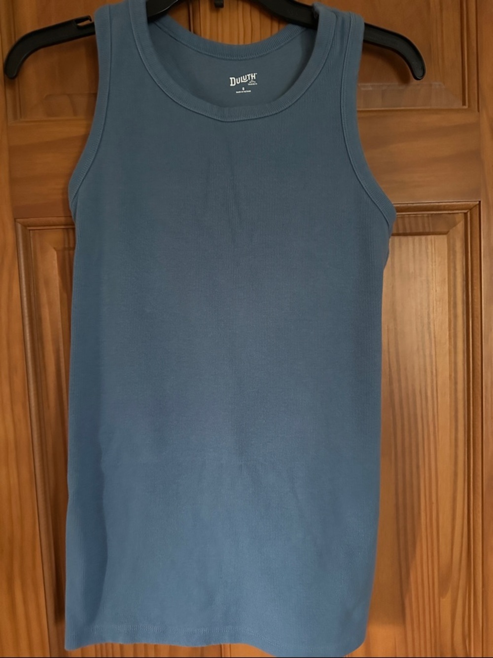 Duluth Trading Co Blue Tank Top like new